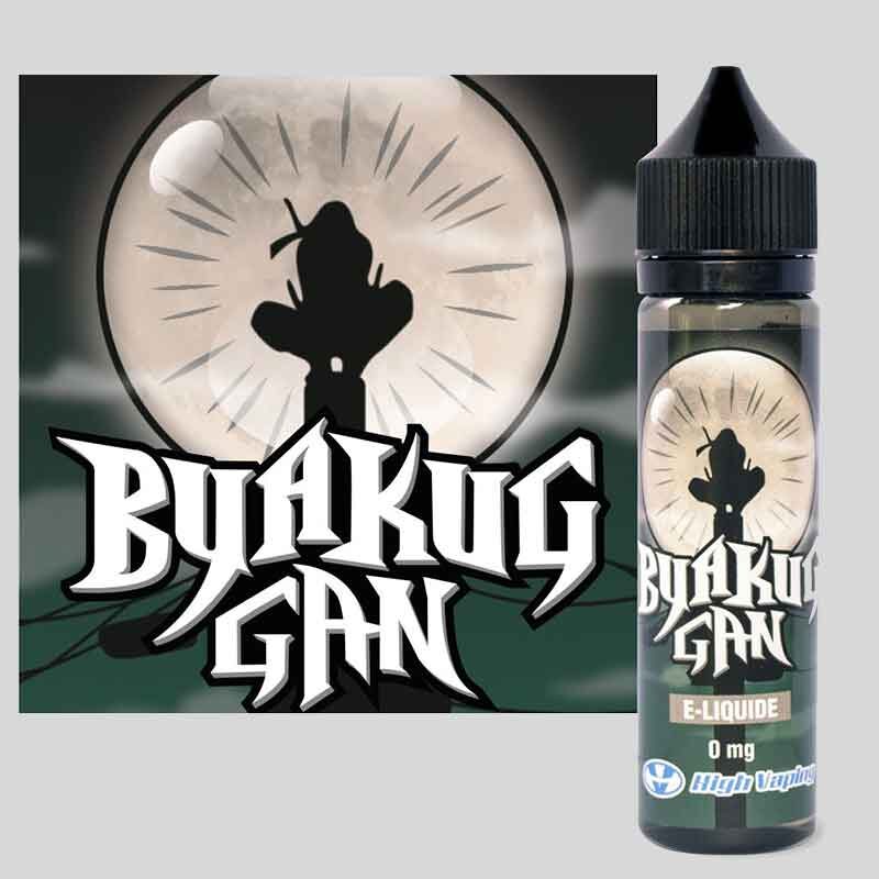 L'expérience ultime du High Vaping - Byakug Gan E-Liquide est encapsulée dans une seule bouteille d'e-liquide Byakug Gan.
