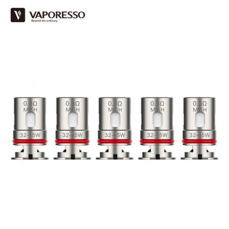 Pack de 5 résistances de vape Vaporesso - GTX Résistances.