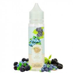 Une bouteille de E-Liquide Le Petit Verger - Nectarine Fruit du Dragon.