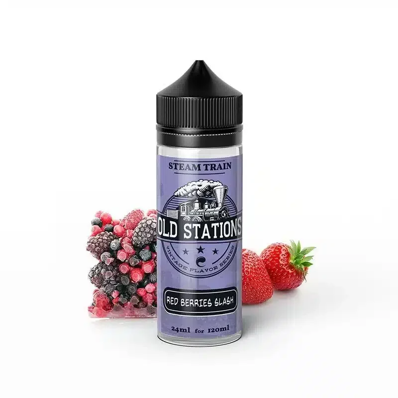 Steam Train Red Berries Slash 24 / 120ml E-Liquide