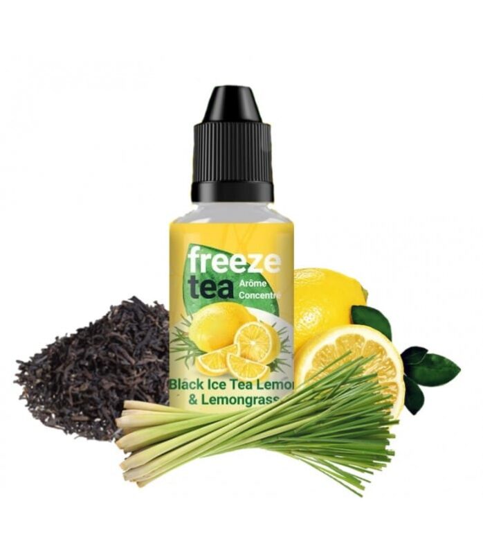 Congelez le Concentré Black Ice Tea Citron 30 ml avec du citron pour créer un Concentré Black Ice Tea Citron 30 ml rafraîchissant et revigorant.