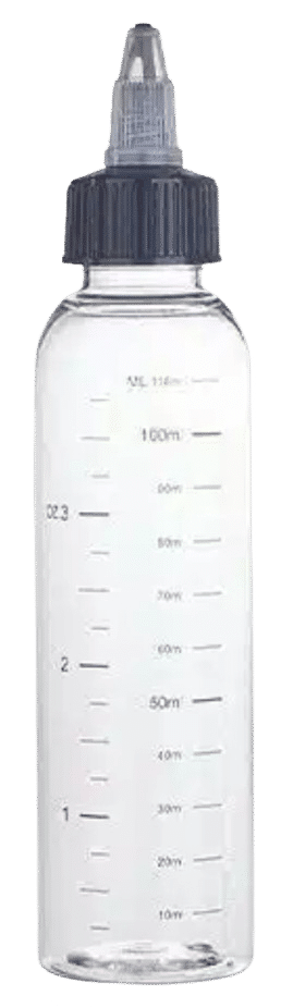 Bouteille graduée 110 ml