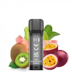 Un e-liquide fruité ELF BAR - Elfa Cartouche Scellée avec un kiwi.