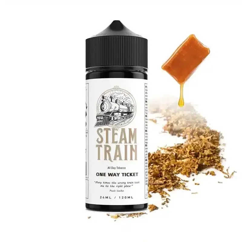 Steam Train One Way Ticket 100ml E-Liquide