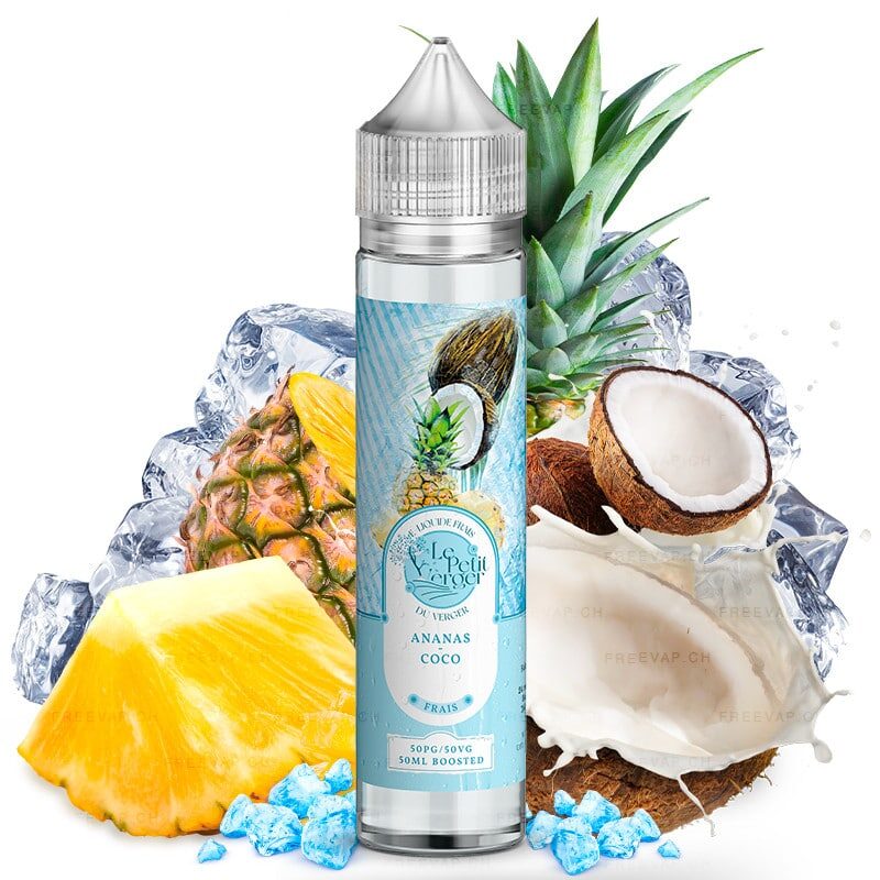 Le Petit Verger Ananas Coco Frais E-Liquide