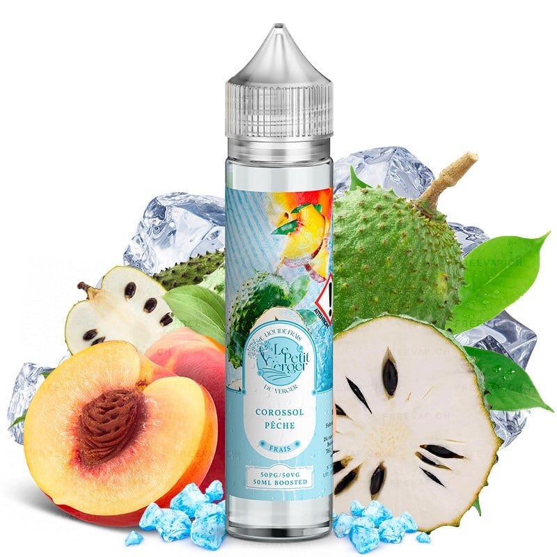 Le Petit Verger Corossol Pêche Frais E-Liquide