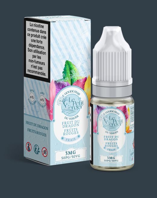 Le Petit Verger Fruit du Dragon Fruits Rouges Frais 10 ml E-Liquide
