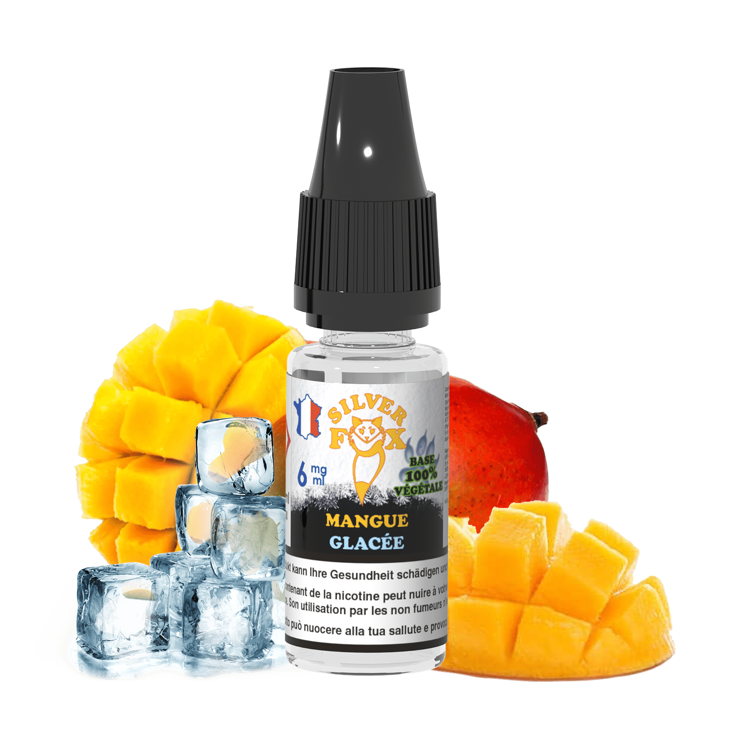 Vaping In Paris - Silver Fox - Mangue 10 ml E-Liquide Vaping In Paris Silver Fox - Mangue 10 ML E-Liquide