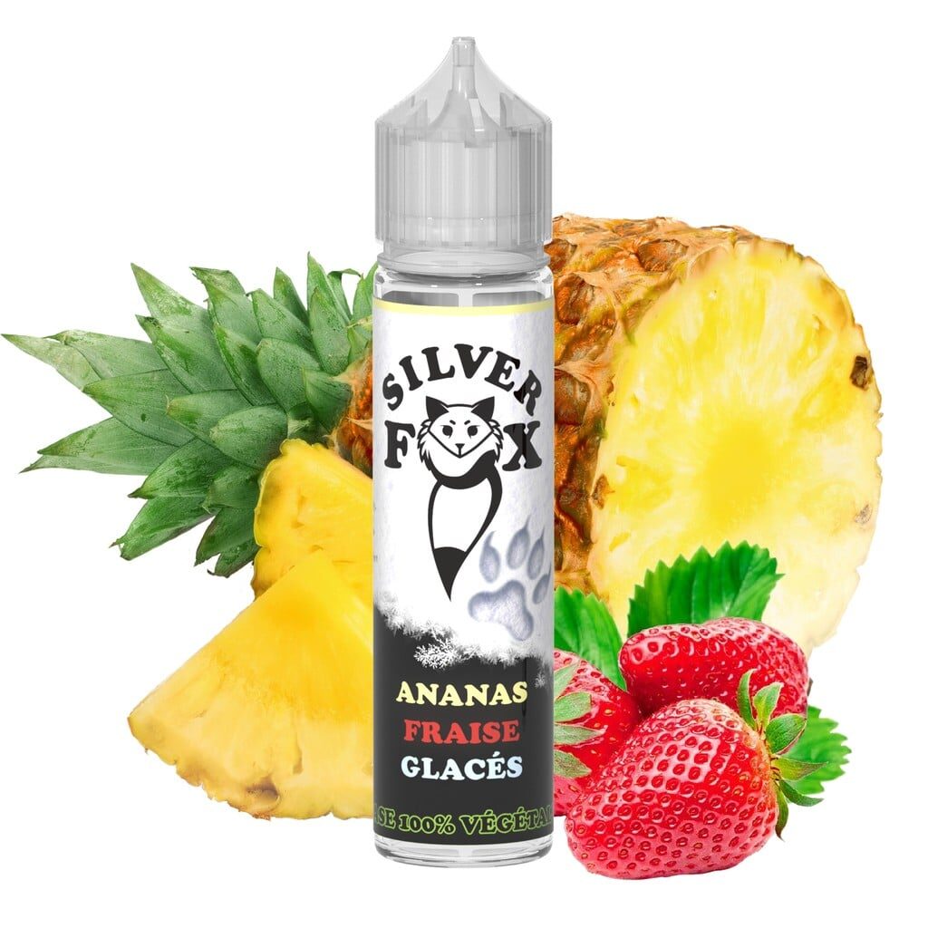 Vaping In Paris Silver Fox - Ananas Fraise E-Liquide