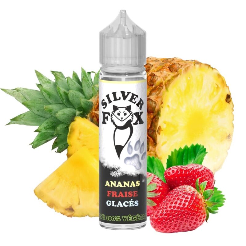 Vaping In Paris Silver Fox - Ananas Fraise E-Liquide