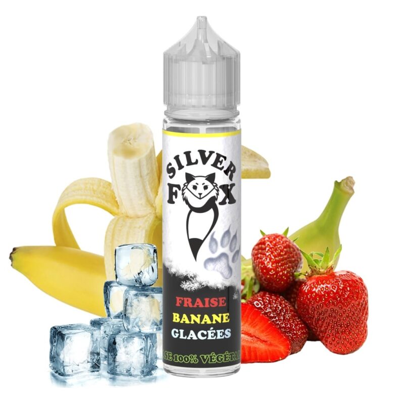Vaping In Paris Silver Fox - Fraise Banane E-Liquide