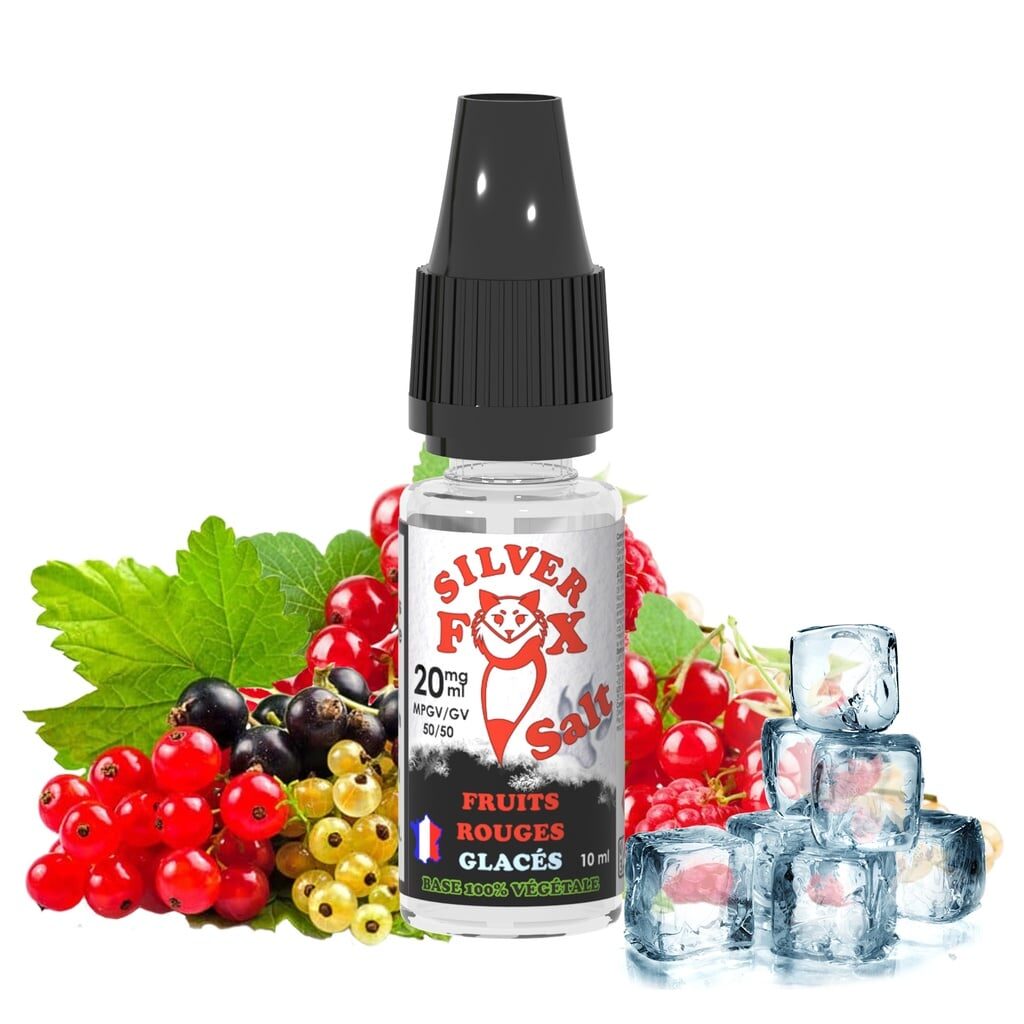 Vaping In Paris Silver Fox - Fruits Rouges SELS 10 ML E-Liquide