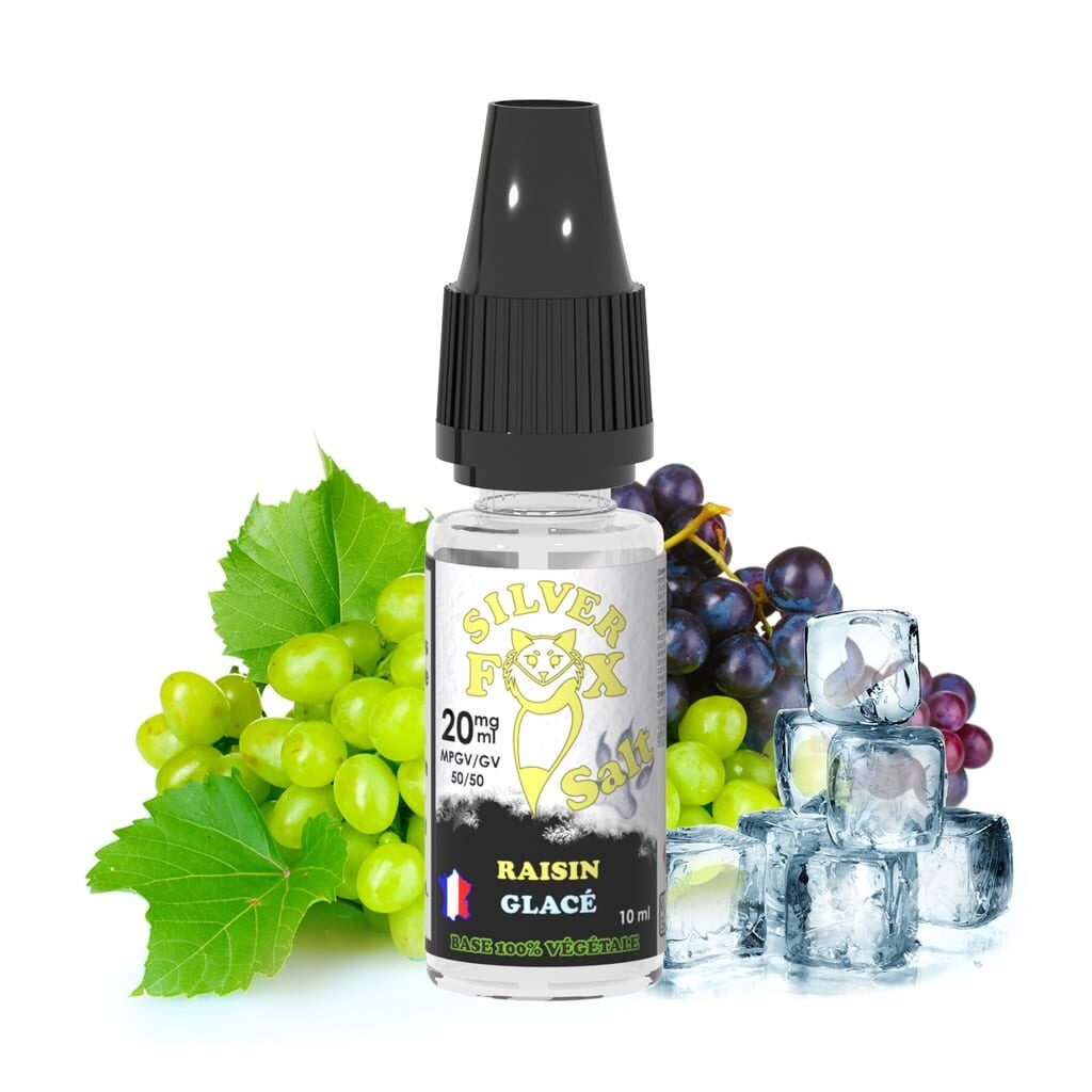 Vaping In Paris Silver Fox - Raisin SELS 10 ML E-Liquide