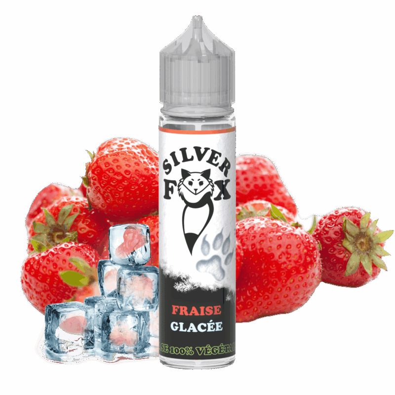 Vaping In Paris Silver Fox - Fraise Glacée E-Liquide
