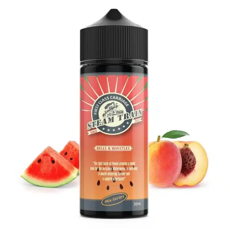 Steam Train Bells and Whistles 24 / 120 ML E-Liquide