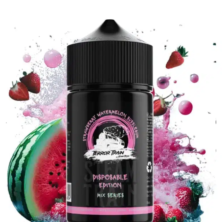 Terror Train Strawberry Watermelon Bubblegum 25 / 75 ML E-Liquide