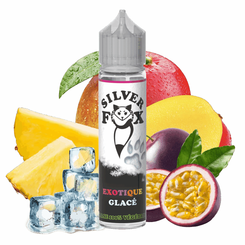 Vaping in Paris Silver Fox Exotique E-Liquide