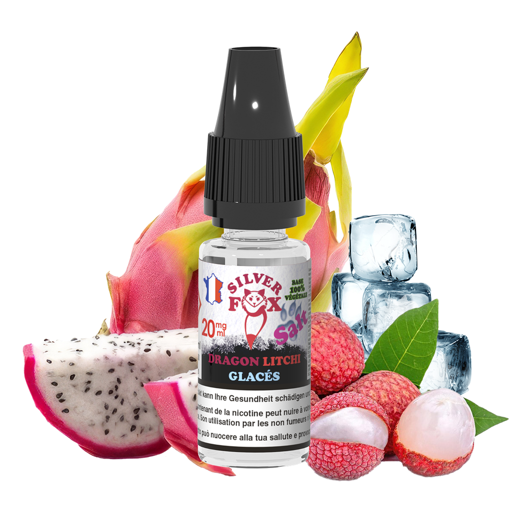Vaping In Paris Silver Fox - Dragon Litchi SELS 10 ML E-Liquide