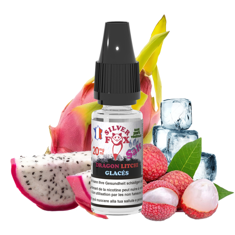 Vaping In Paris Silver Fox - Dragon Litchi SELS 10 ML E-Liquide