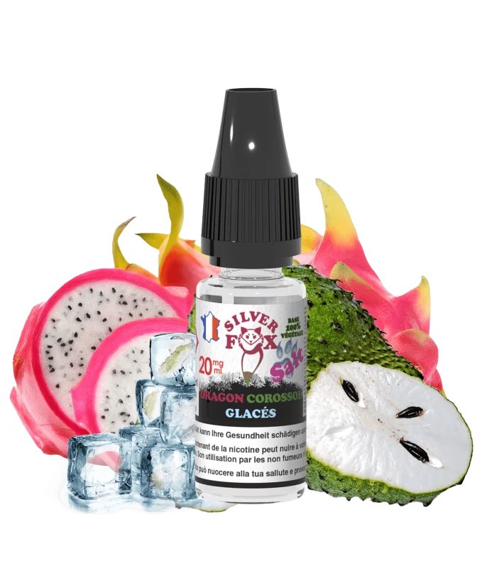 Vaping In Paris Silver Fox - Dragon Corossol SELS 10 ML E-Liquide