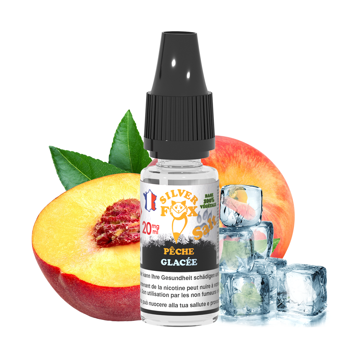 Vaping in Paris Silver Fox Pêche SELS 10 ml E-Liquide