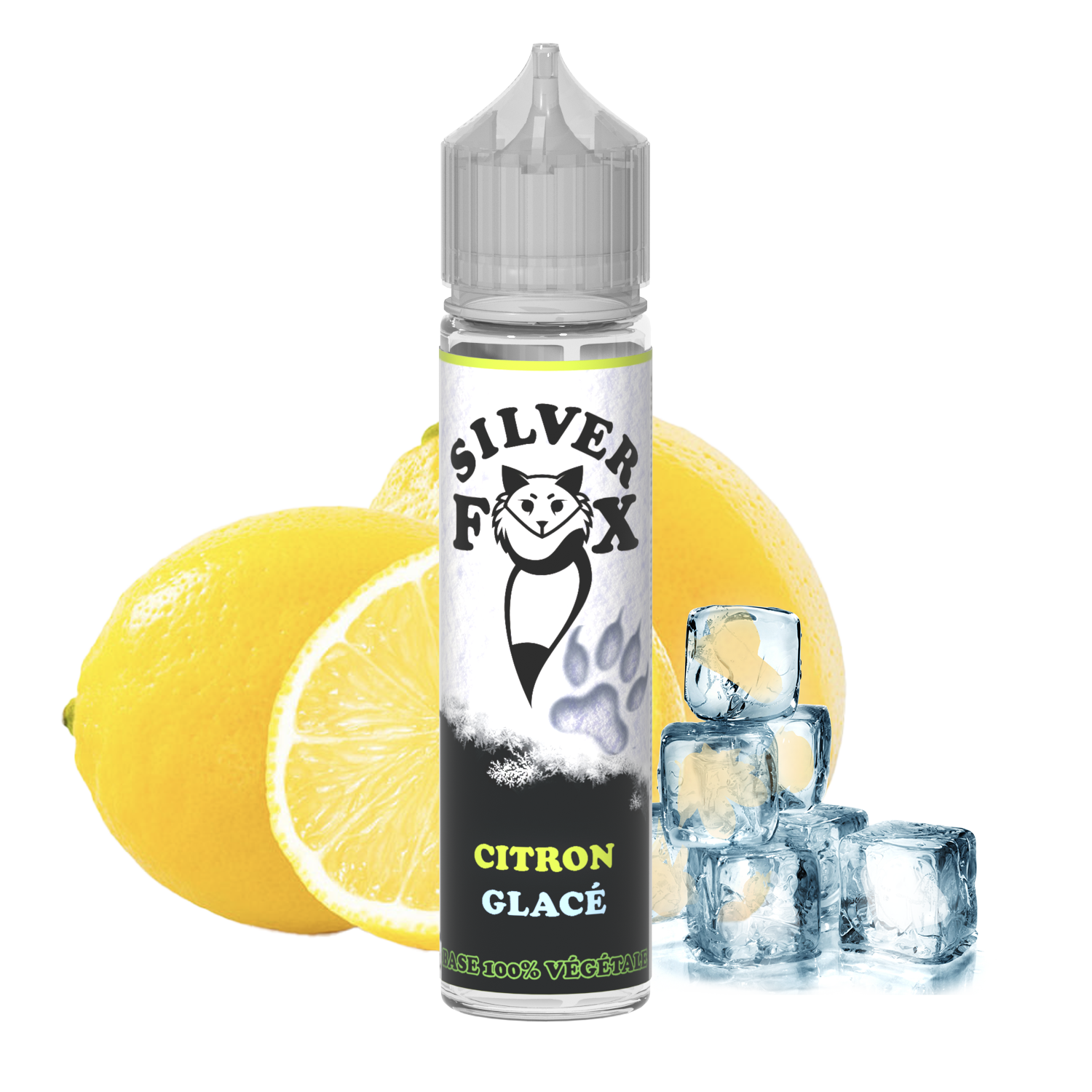 Vaping In Paris Silver Fox – Citron E-Liquide 50 ml / 75 ml