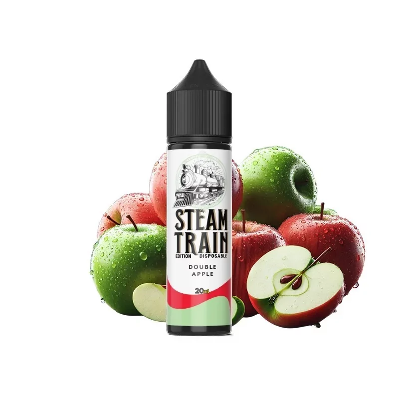 Steam Train - Double Apple 20 ml / 60 ml Steam Train Double Apple 20 ml / 60 ml