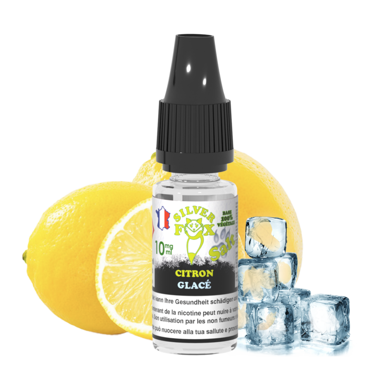 Vaping In Paris - Silver Fox - Citron Glacé SELS 10 ml E-Liquide