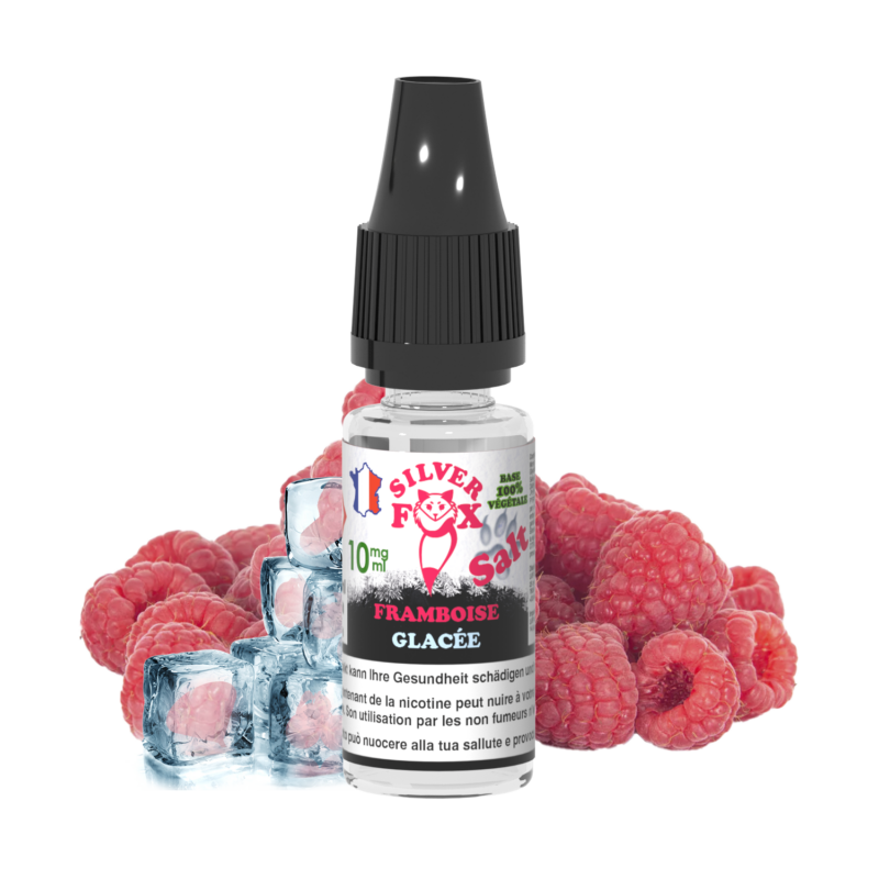 Vaping In Paris - Silver Fox - Framboise Glacée SELS 10 ml E-Liquide