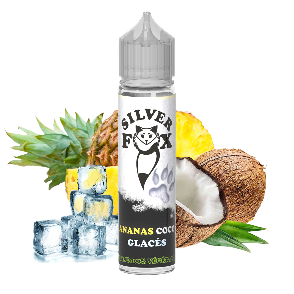 Vaping in Paris - Silver Fox - Ananas Coco Glacés 50 ml / 75 ml