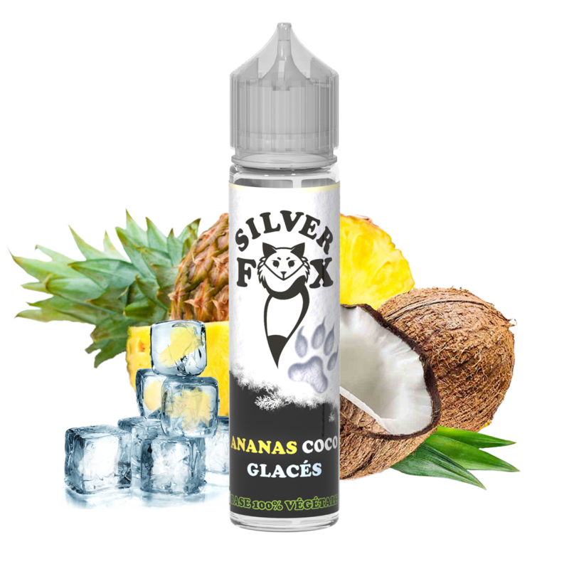 Vaping in Paris - Silver Fox - Ananas Coco Glacés 50 ml / 75 ml