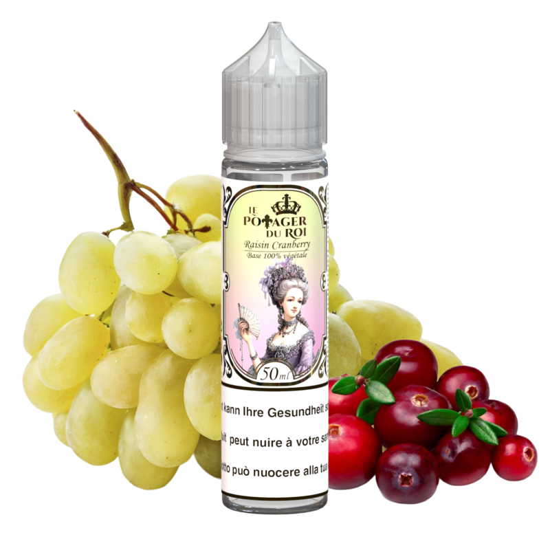 Le Potager du Roi Raisin Cranberry 50 ml / 75 ml