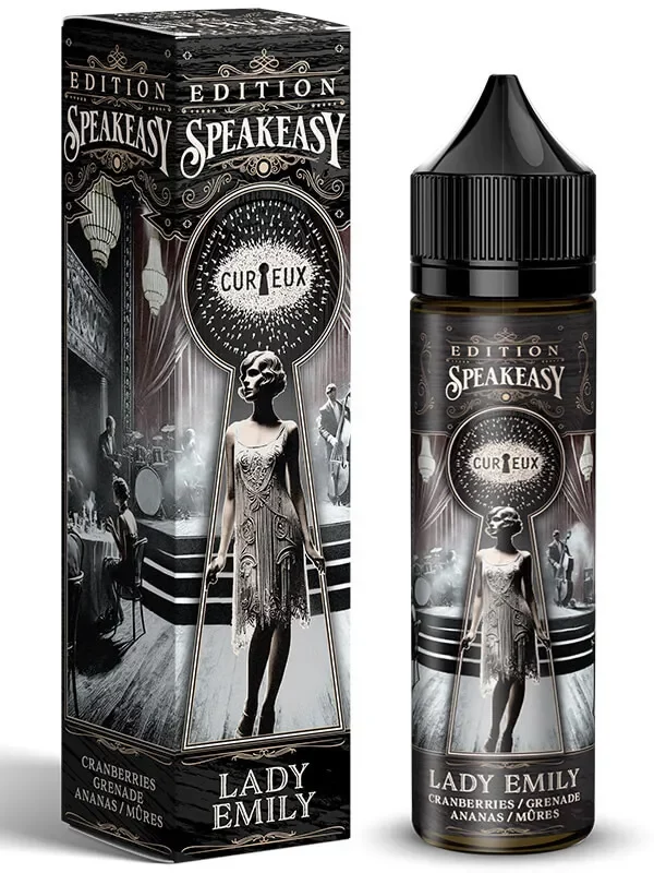 Curieux - Speakeasy Lady Emily - 50 ml / 70 ml Curieux - Speakeasy Lady Emily - 50 ml / 70 ml