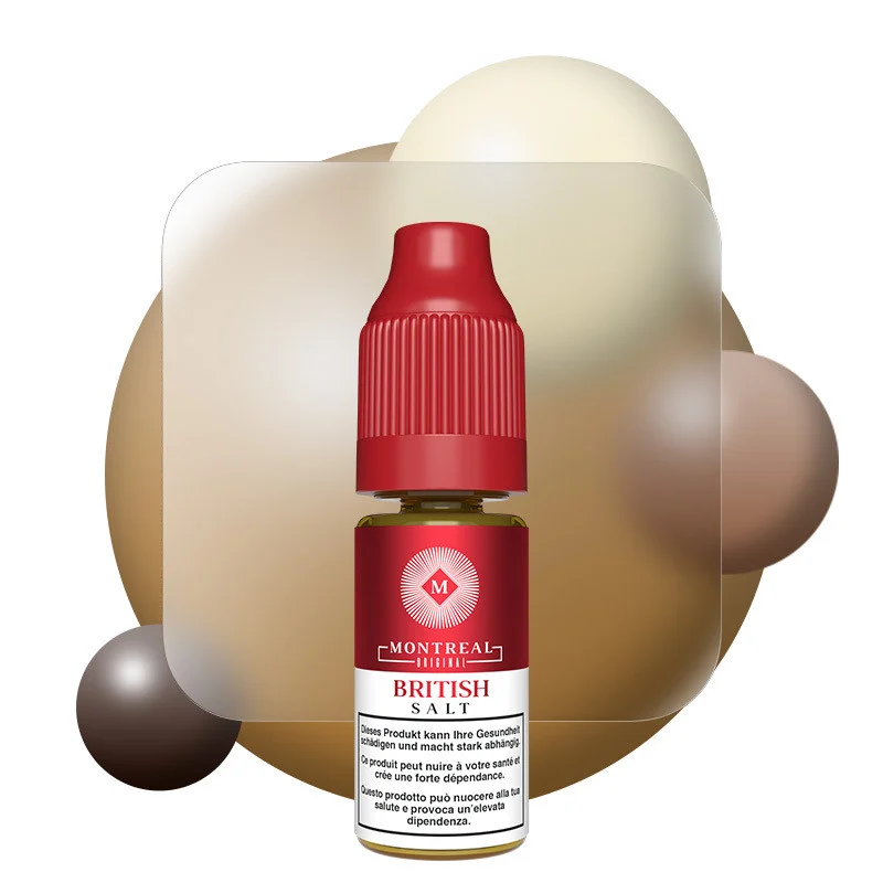 Montréal Original - British Classic 10 ml - 20 mg/ml Sels de Nicotine Montréal Original - British Classic 10 ml - 20 mg/ml Sels de Nicotine