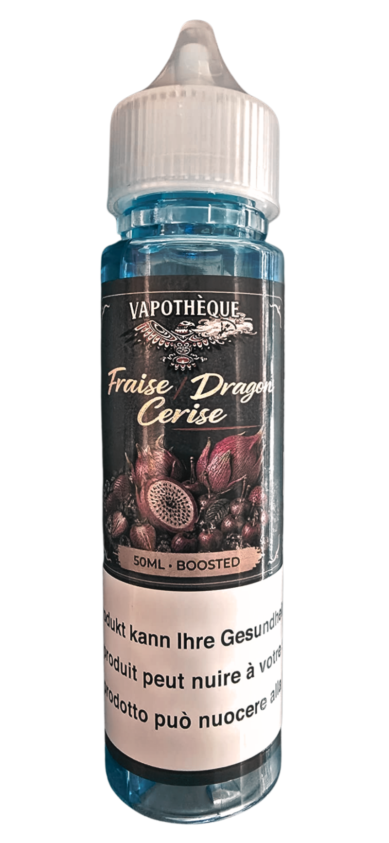 Vapothèque - Fraise Dragon Cerise 50 ml / 75 ml