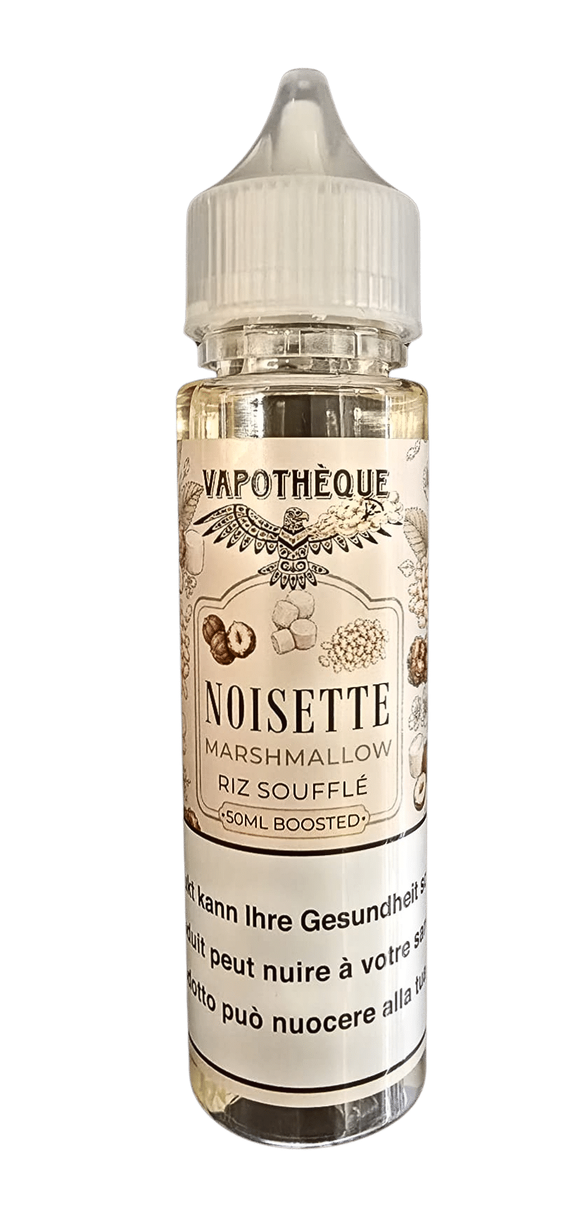 Vapothèque - Noisette Marshmallow Riz Soufflé 50 ml / 70 ml Vapothèque - Noisette Marshmallow Riz Soufflé 50 ml / 70 ml