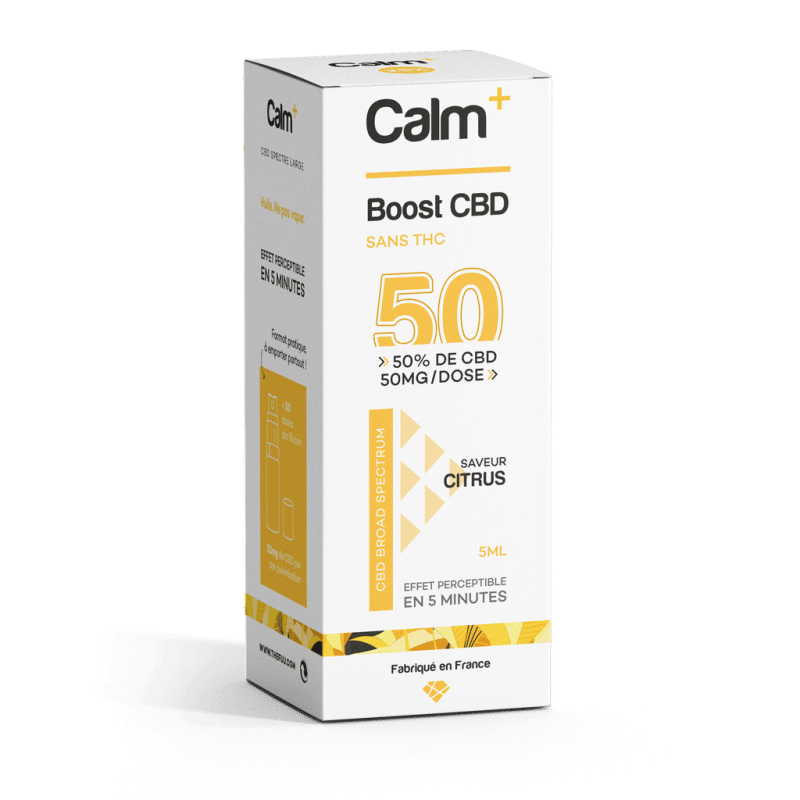 Calm+ - Spray Boost CBD 50%, 50ml.