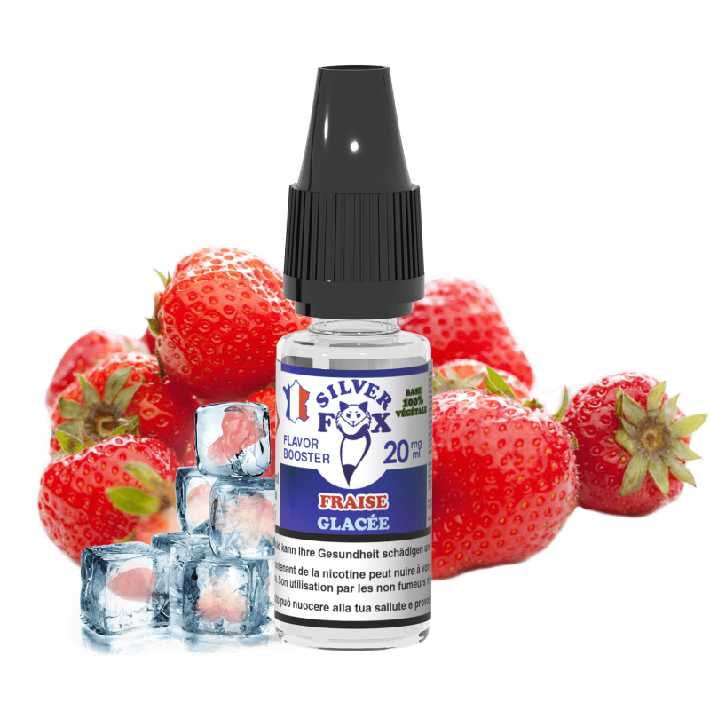 Vaping in Paris Booster Flavor Silver Fox Fraise Glacée 20 mg