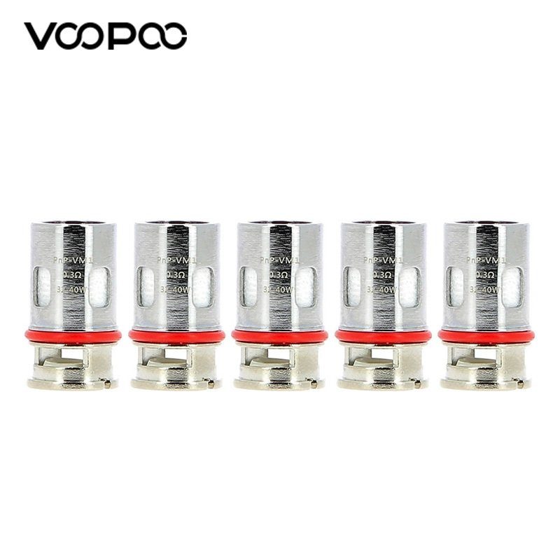 Les résistances de remplacement Voopoo pour le stylo vape Voopoo sont également compatibles avec les Résistances Voopoo - PNP.