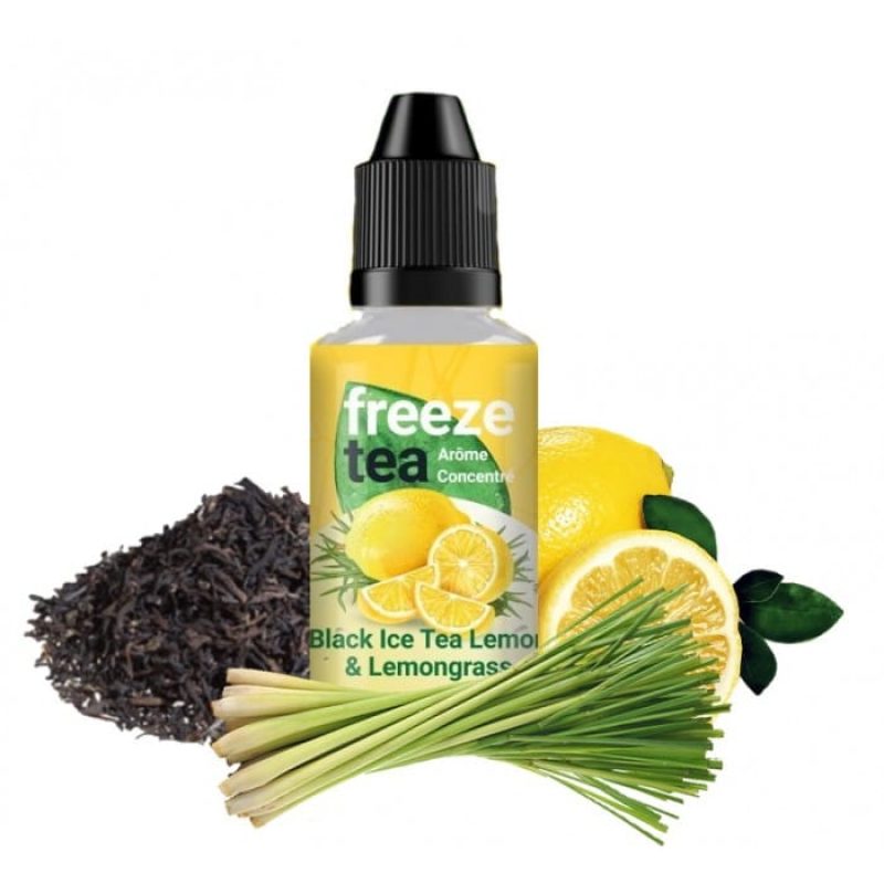 Congelez le Concentré Black Ice Tea Citron 30 ml avec du citron pour créer un Concentré Black Ice Tea Citron 30 ml rafraîchissant et revigorant.