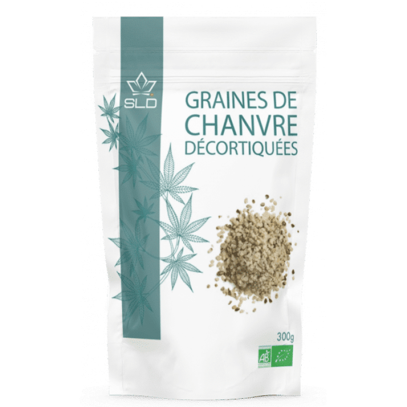 Graines de chanvre décortiquées - BIO de cbd.