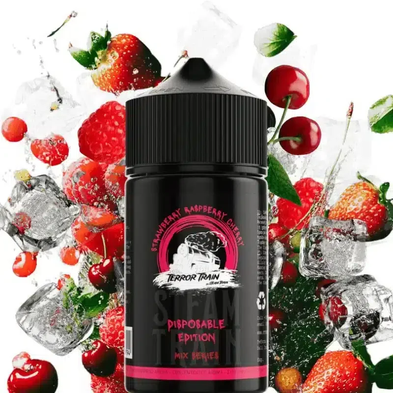 Terror Train Strawberry Raspberry Cherry 25 / 75 ML E-Liquid